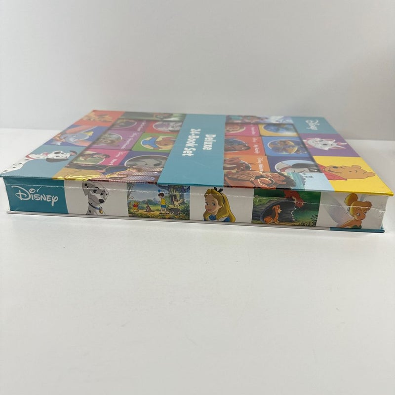 Disney Deluxe 24 Board Book Box Set, NEW