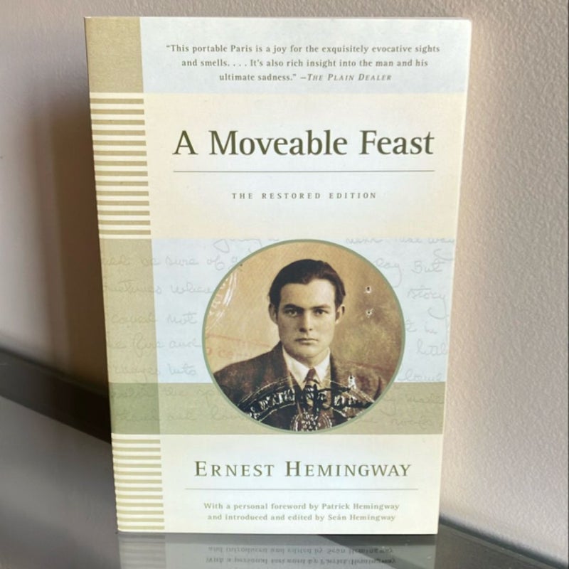 A Moveable Feast: the Restored Edition