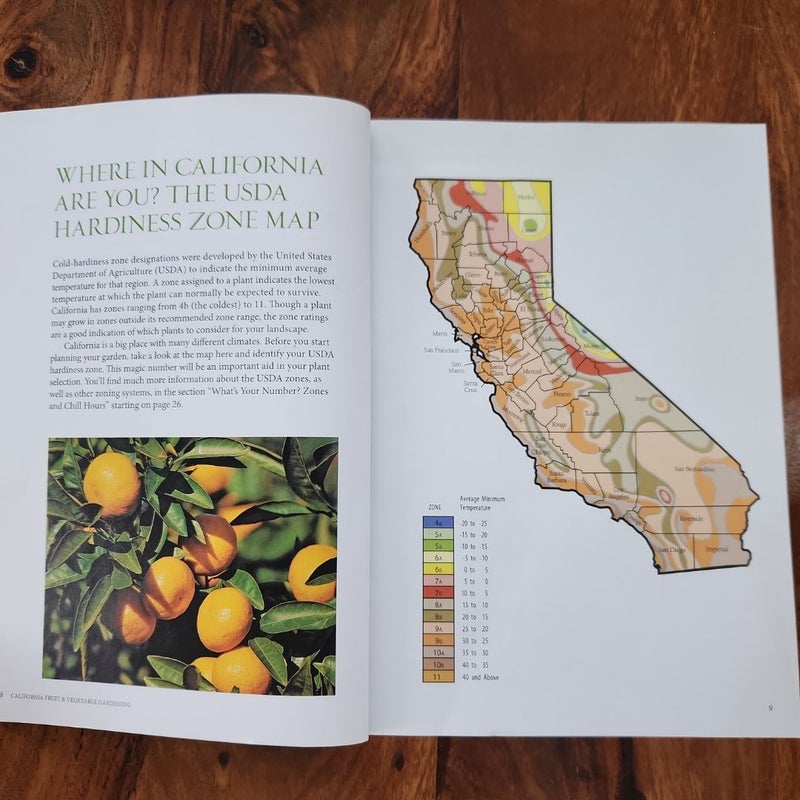 California Fruit and Vegetable Gardening