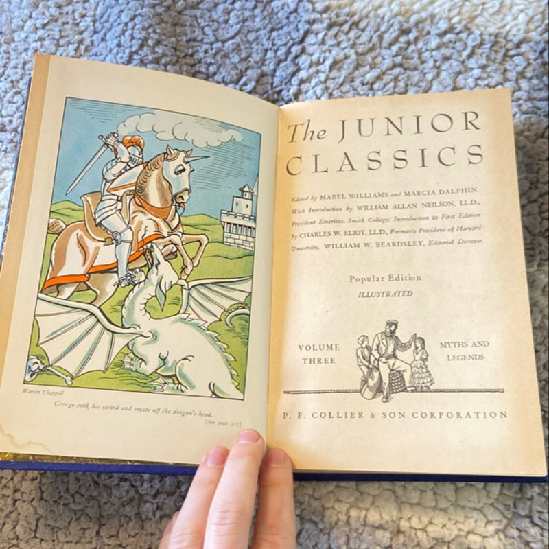 The junior classics: myths and legends