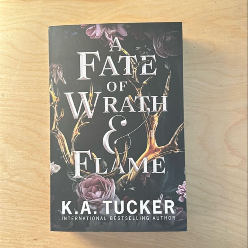 A Fate of Wrath and Flame SIGNED 