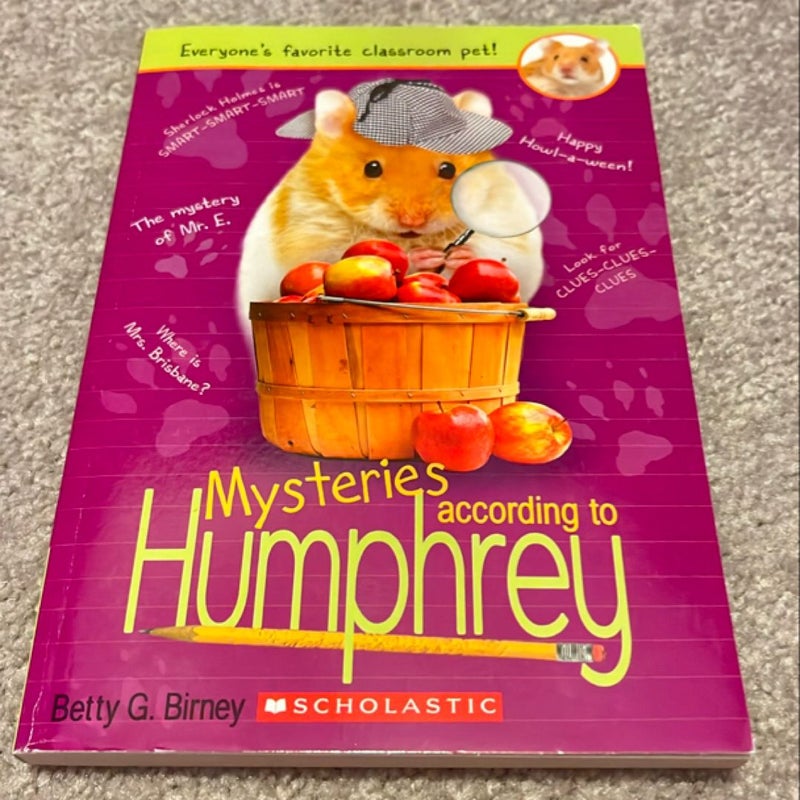 Mysteries according to Humphrey