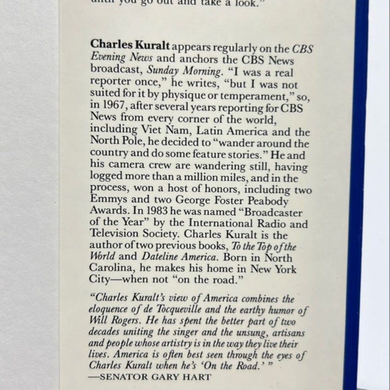 On the road with Charles the road with Charles Kuralt