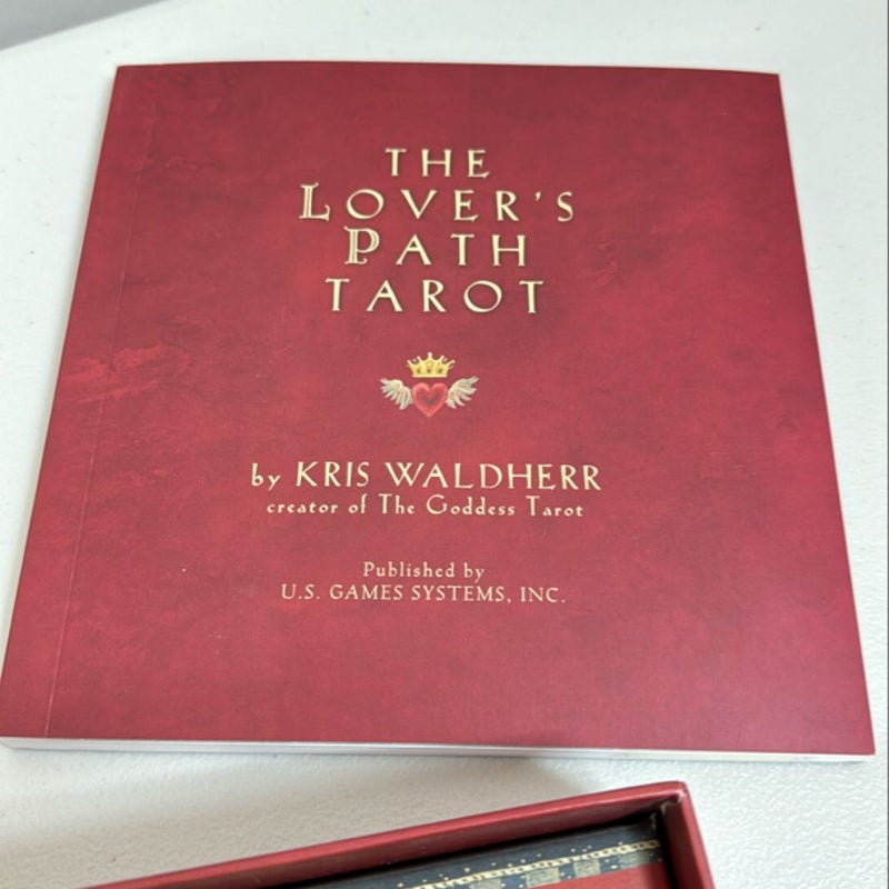 The Lover's Path Tarot Book and Set