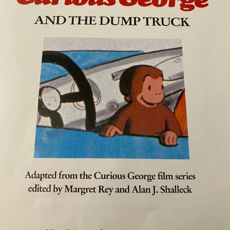 Curious George and the Dump Truck, 1984, Vintage Book