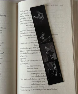 Harry Styles photobooth strip bookmark