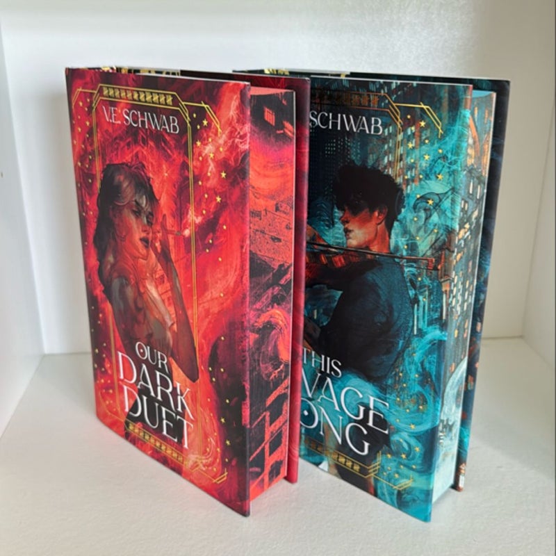 Monsters of Verity Illumicrate Exclusive(This Savage Song & Our Dark Duet)