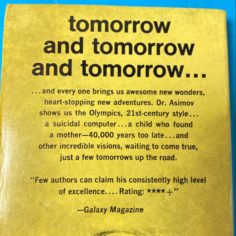 №764・1129・1131・1183・1220 Satoh.move Nine Tomorrows by Isaac Asimov, Paperback | Pangobooks