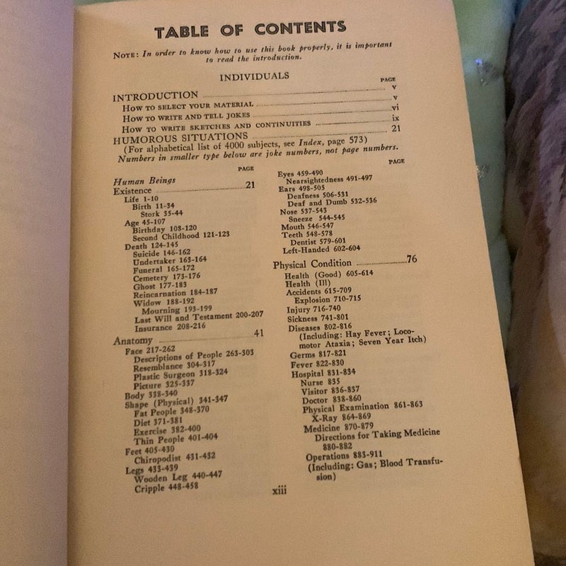 Thesaurus of Humor