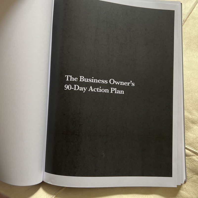 The Business Owner’s 90-days Action Plan 