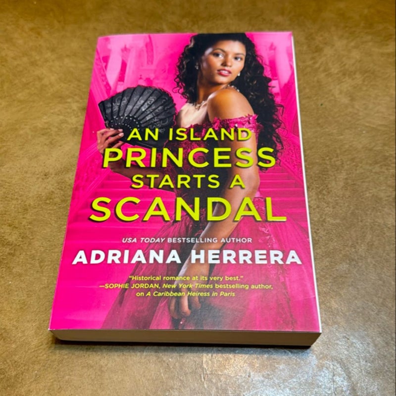 SIGNED An Island Princess Starts a Scandal