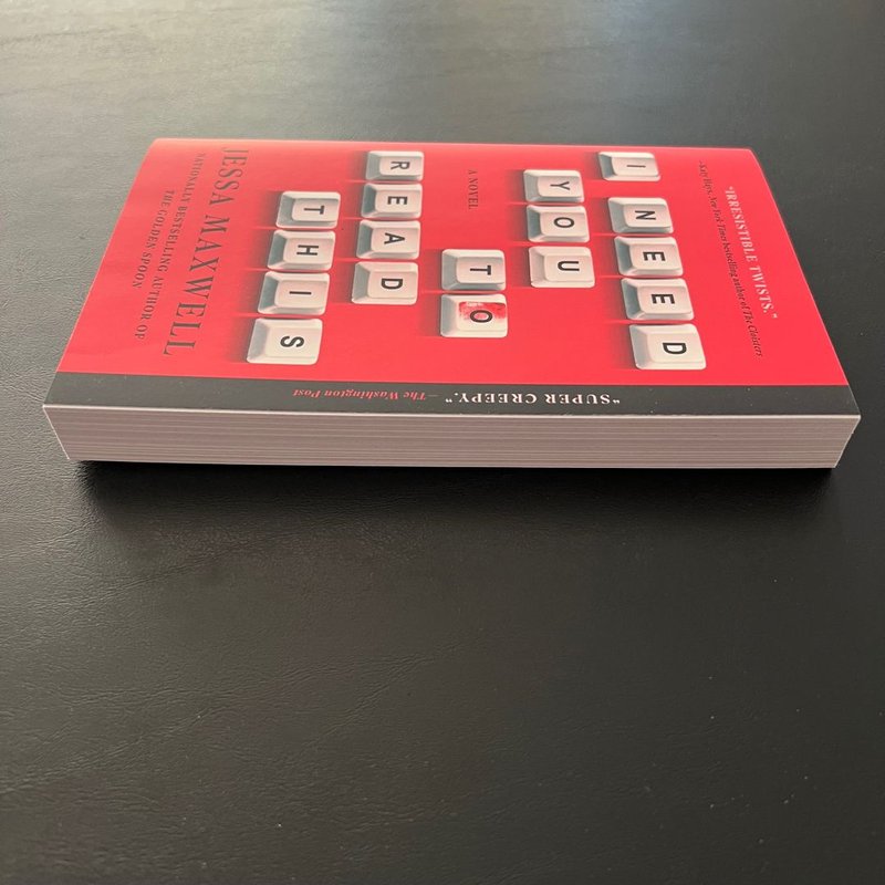 I Need You to Read This