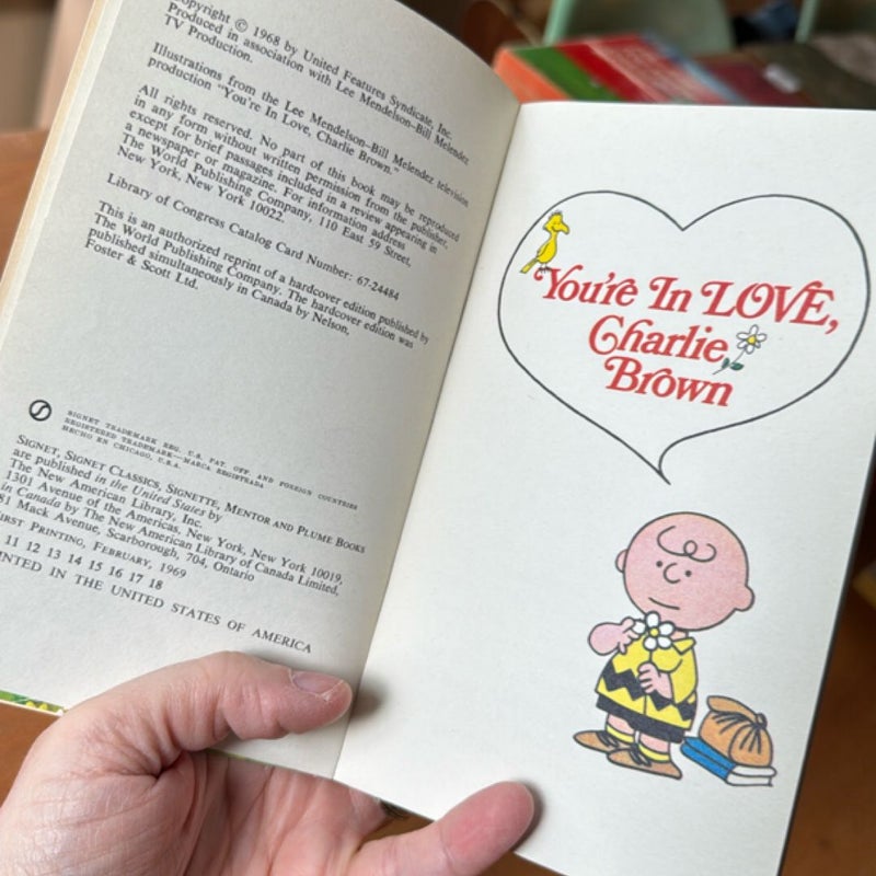 Youre in Love, Charlie Brown