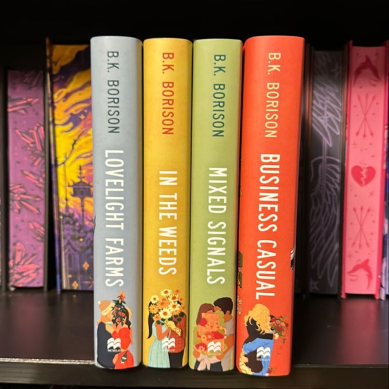 Lovelight Farms Books 1-4 series Afterlight signed editions