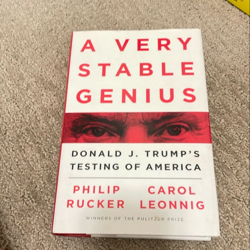 A Very Stable Genius