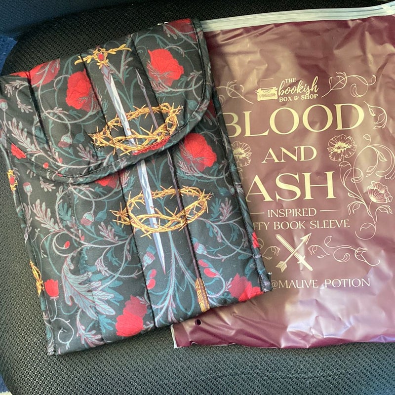 Bookish Box From Blood and Ash Book Sleeve