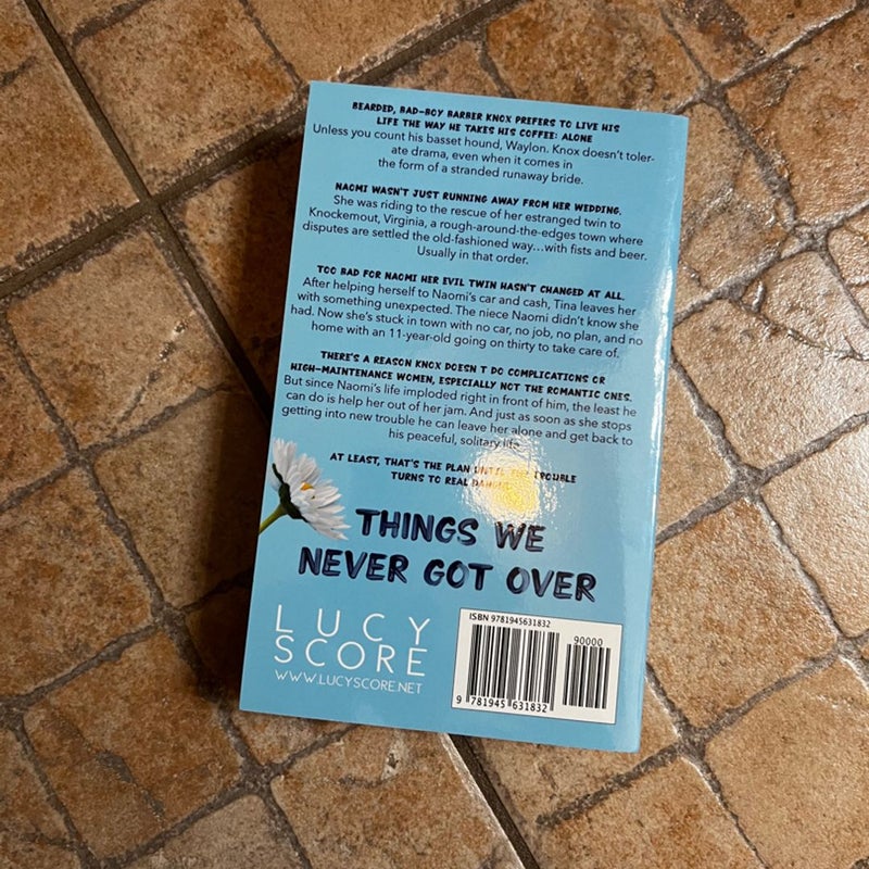 Out of print Indie cover ~ Things We Never Got Over