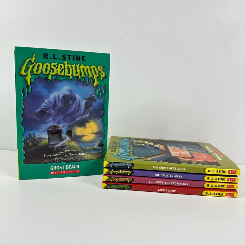 Goosebumps Book Bundle, 5 Books