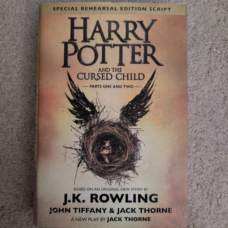 Harry Potter and the Cursed Child Parts One and Two (Special Rehearsal Edition Script) (1st Edition)