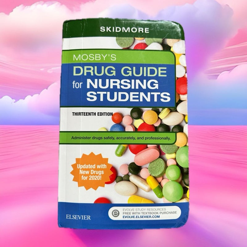 Mosby's Drug Guide for Nursing Students with 2020 Update