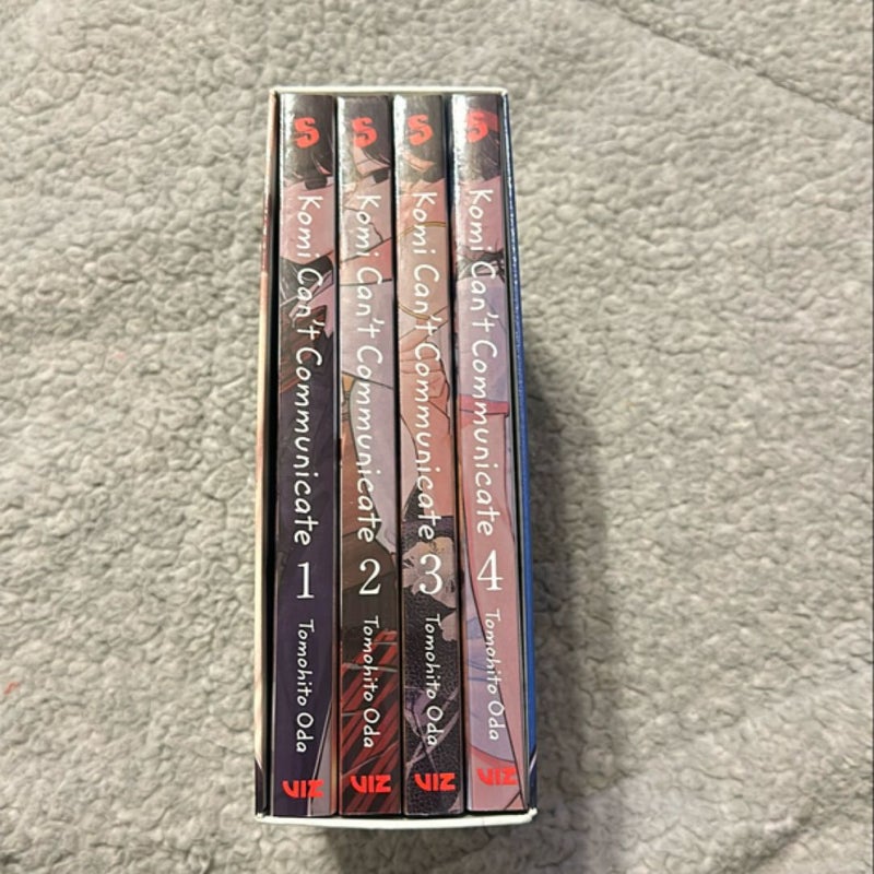 Komi Can’t Communicate (Box set 1-4)