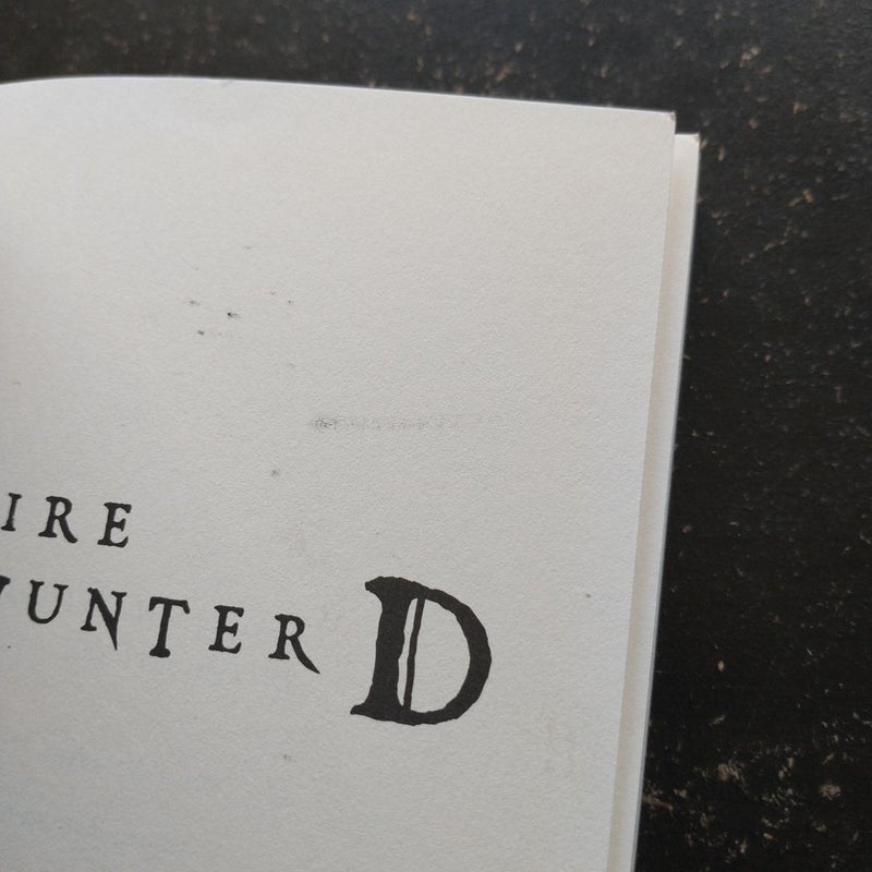 Vampire Hunter D Volume 5: The Stuff of Dreams