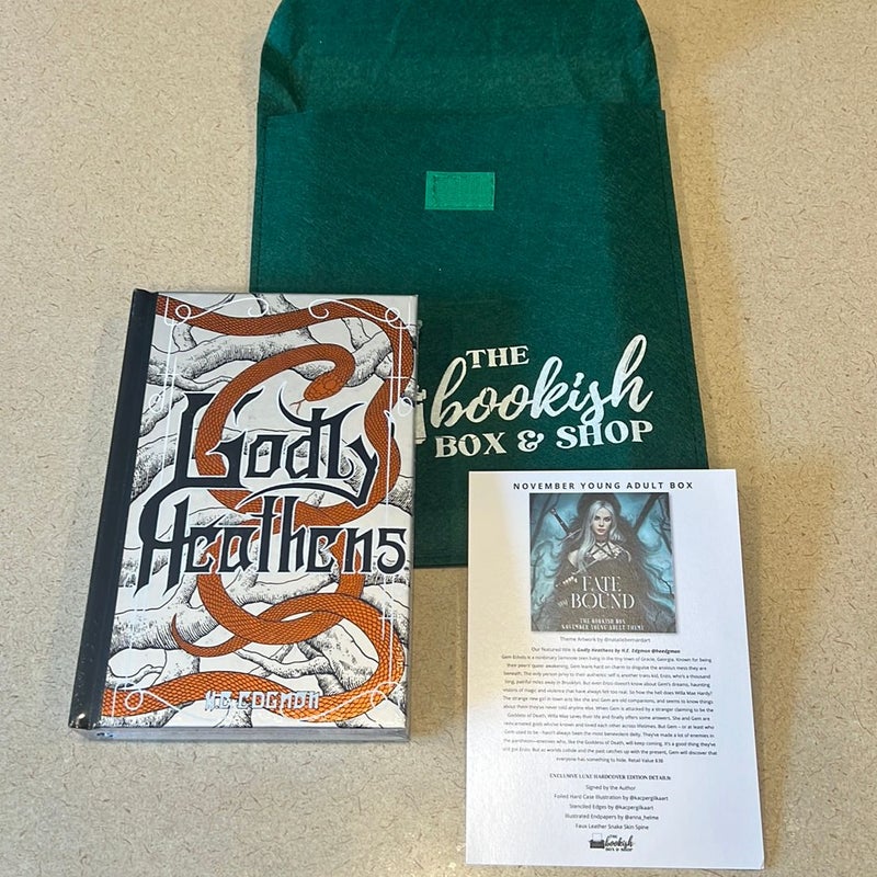 Godly Heathens (Bookish Box Signed Special Edition)- H.E. Edgmon