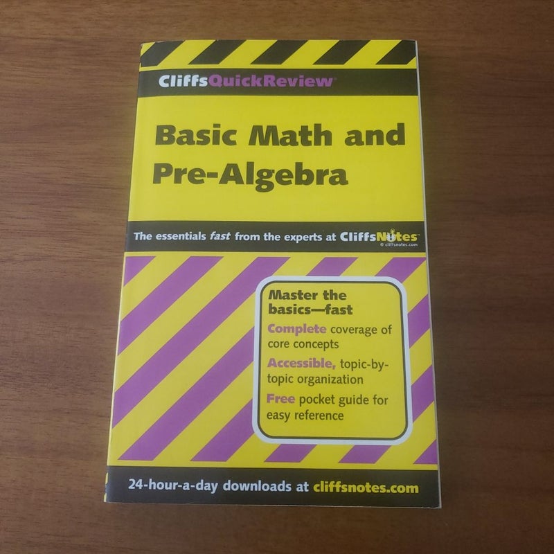 Basic Math and Pre-Algebra