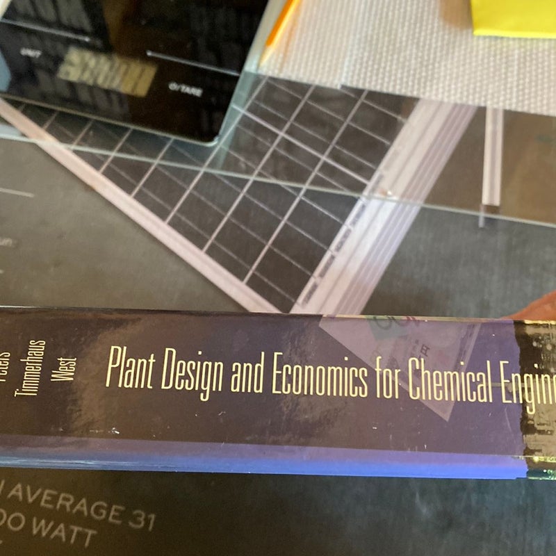 Plant Design And Economics for Chemical  Engineers 