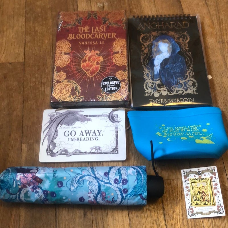 The last blood craver, March owlcrate ya box 