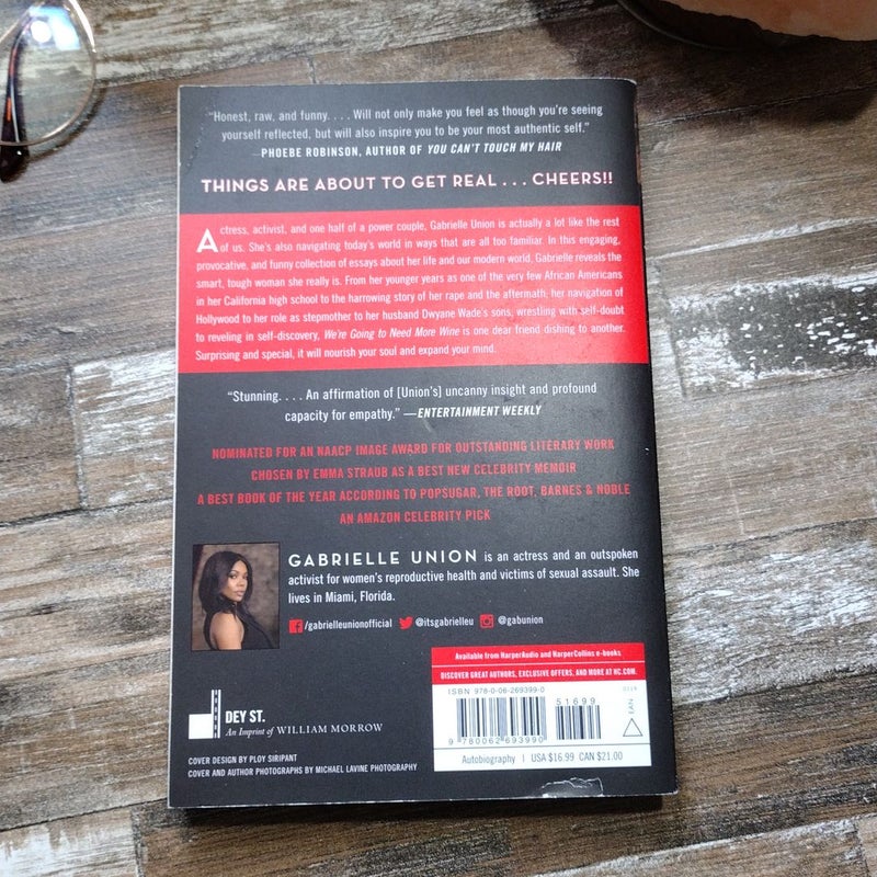 Summary of We're Going to Need More Wine : Stories That Are Funny,  Complicated, and True by Gabrielle Union (Paperback) 