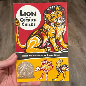 Lion and the Ostrich Chicks