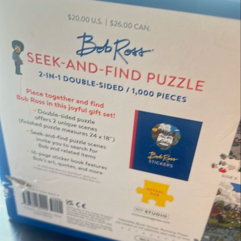 Bob Ross Seek n Find Puzzle 