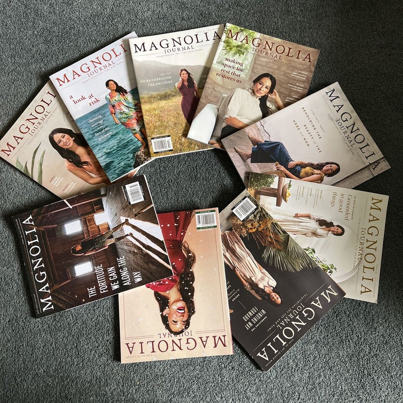 Magnolia Journal issues 14-21 plus extra issue #24