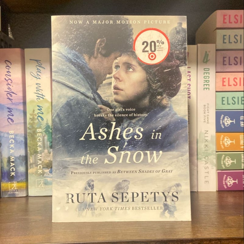 Ashes in the Snow (Movie Tie-In)