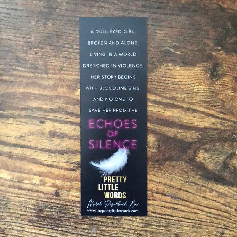 Echoes of Silence *Signed Pretty Little Words Edition