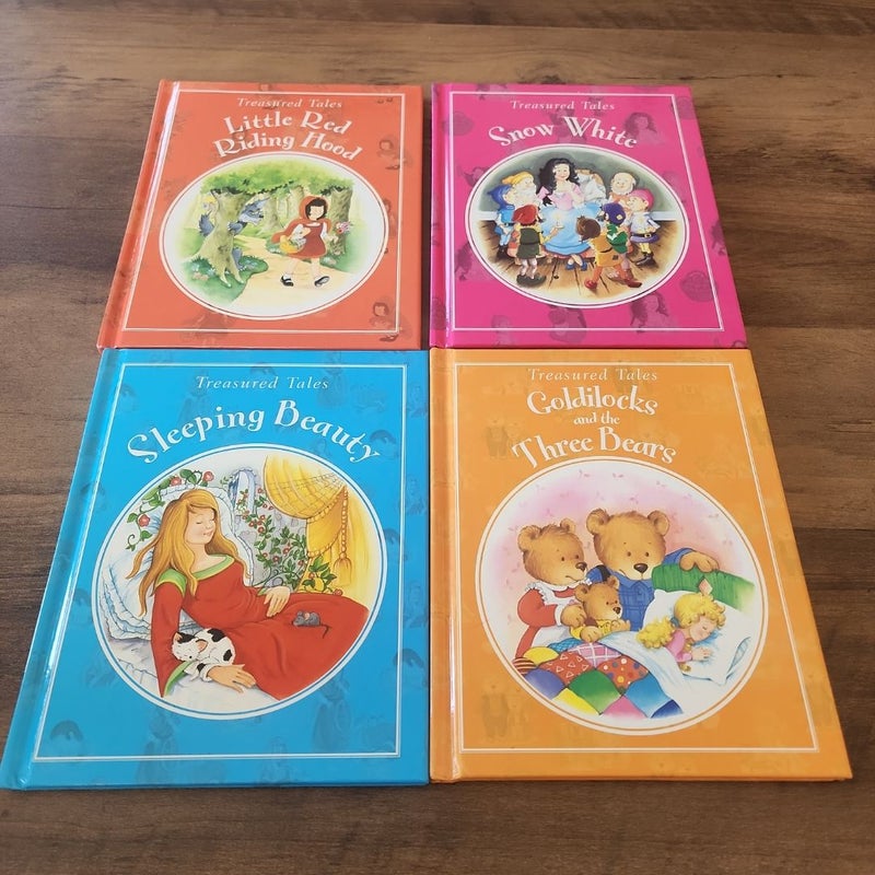 Lot of 4 Treasured Tales Childrens Books