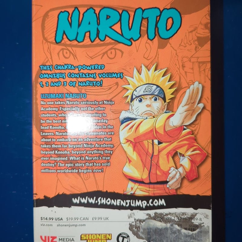 Naruto (3-In-1 Edition), Vol. 1