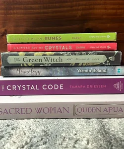 Moonology, The Crystal Code, Sacred Woman, A Little Bit of Crystals, A Little Bit of Runes