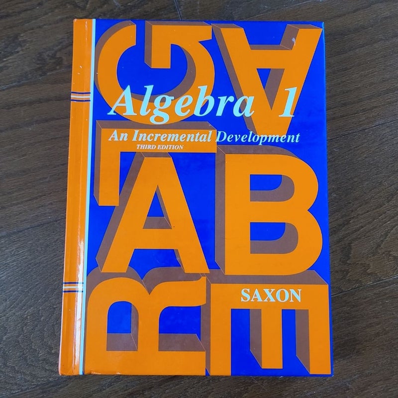 Algebra 1 - Saxon - Textbook Only