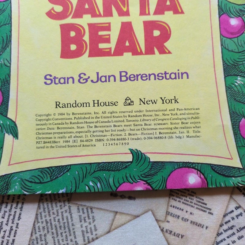 The Berenstain Bears Meet Santa Bear (Deluxe Edition)