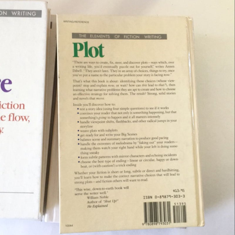 The elements of fiction writing 4 books bundle 