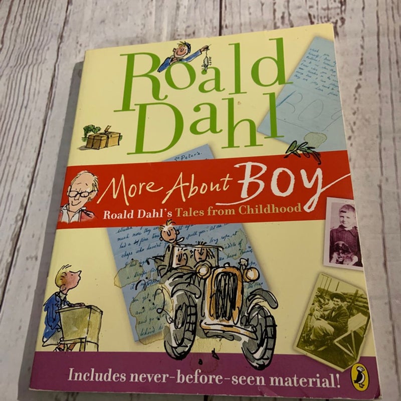 More about Boy: Roald Dahl's Tales from Childhood [Book]