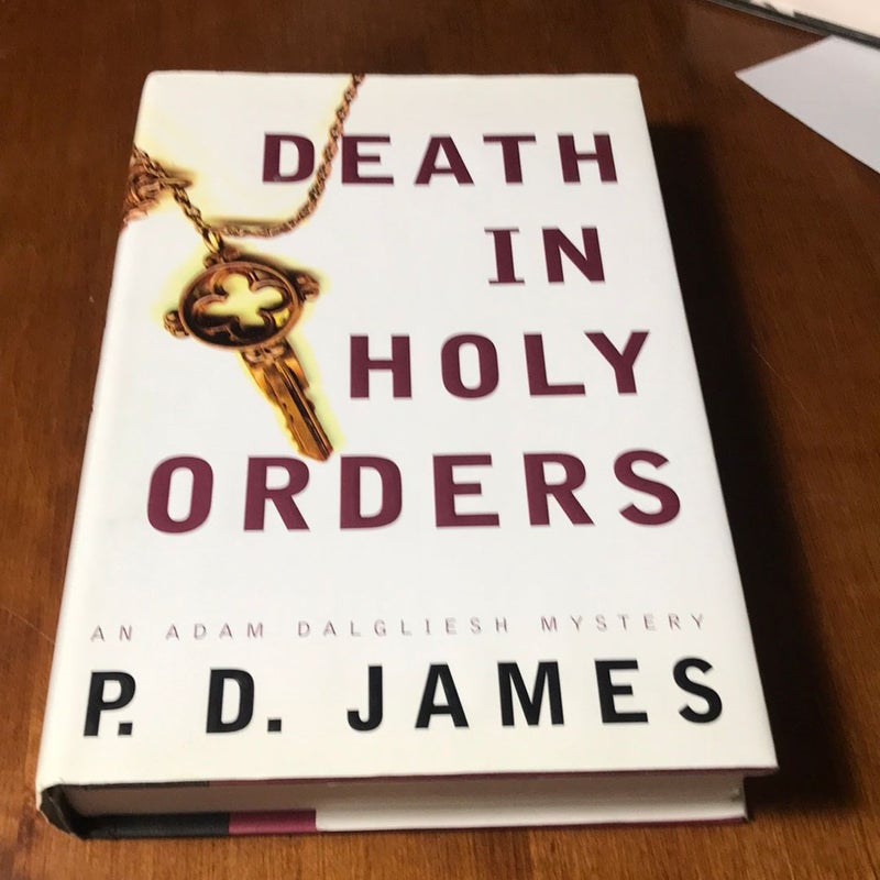 Death in Holy Orders * 1st American ed.