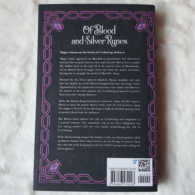 *SIGNED* Of Blood and Silver Runes 