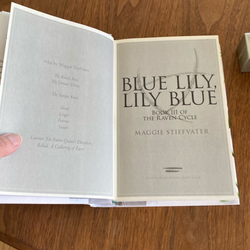 Blue Lily, Lily Blue