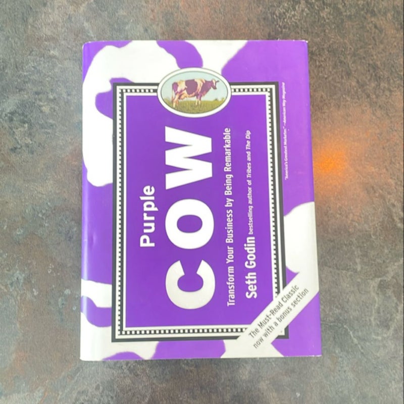 Purple Cow, New Edition