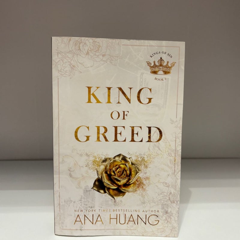 Four Paperbacks: King of Wrath, King of Pride, King of Greed, and King of Sloth