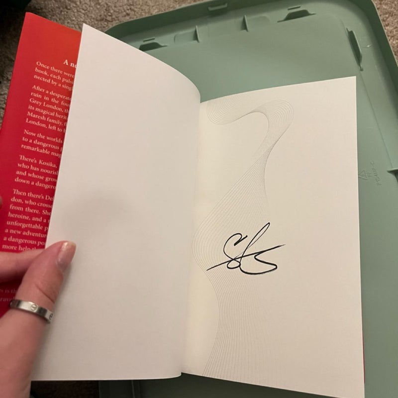 !SIGNED COPY! The Fragile Threads of Power