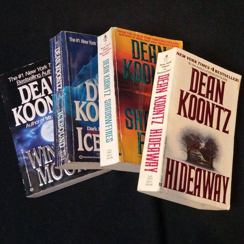 Dean Koontz 4 Softcover Book Bundle